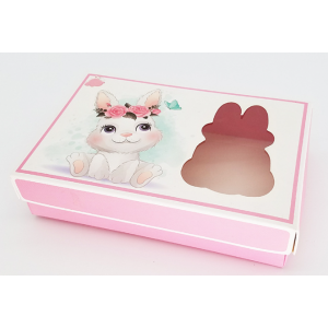 Easter Boxes With Window | Size 17.5x11.5x4 CM